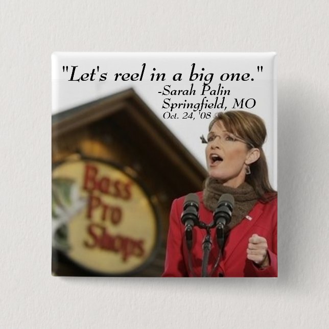 Badge Carré 5 Cm "Tournoyons dans grand." - Customisé (Devant)