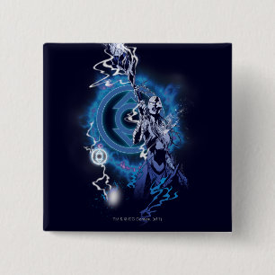 Badge Carré 5 Cm Tribu 11 d'indigo