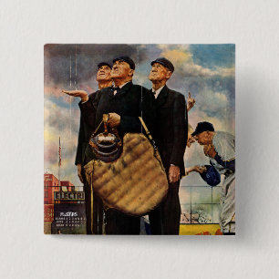 Badge Carré 5 Cm Trois arbitres