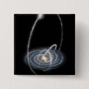 Badge Carré 5 Cm Trois flux nouvellement découverts