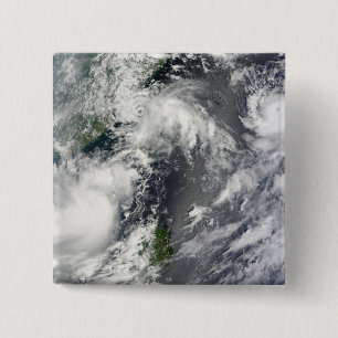 Badge Carré 5 Cm Trois fortes tempêtes