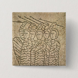 Badge Carré 5 Cm Trottoir de St John l'évangéliste