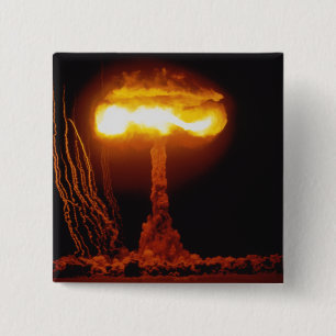 Badge Carré 5 Cm Trou de résultat d'opération, événement d'APOG