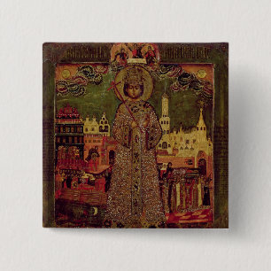 Badge Carré 5 Cm Tsarevitch Dmitry Ivanovich