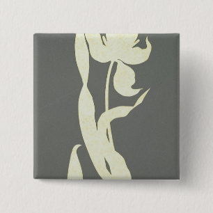 Badge Carré 5 Cm Tulipe