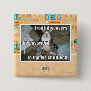 Badge Carré 5 Cm TV Childlock