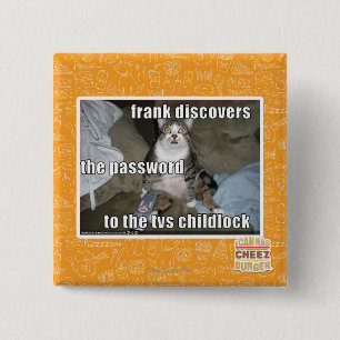 Badge Carré 5 Cm TV Childlock