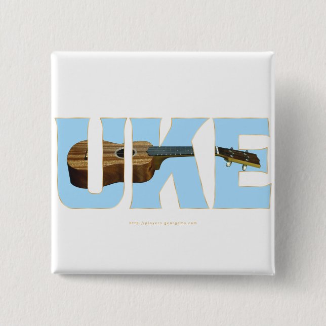 BADGE CARRÉ 5 CM UKE (Devant)