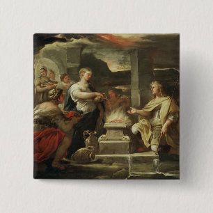 Badge Carré 5 Cm Ulysse et calypso