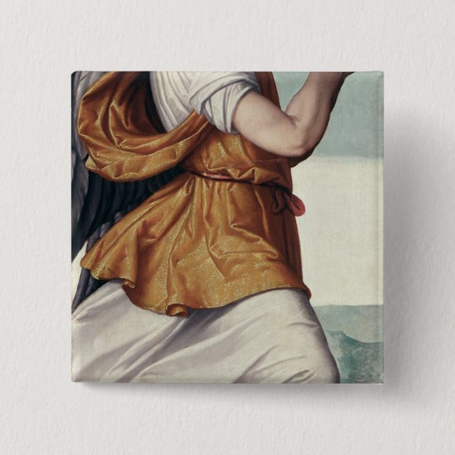 Badge Carré 5 Cm Un ange (Devant)