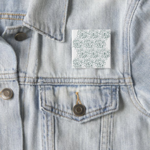 Badge Carré 5 Cm un arrière - plan blanc avec beaucoup d'eau