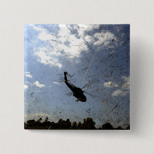 Badge Carré 5 Cm Un HH-60 Seahawk de la marine américaine