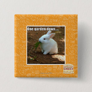 Badge Carré 5 Cm Un jardin Down�