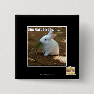 Badge Carré 5 Cm Un jardin Down�