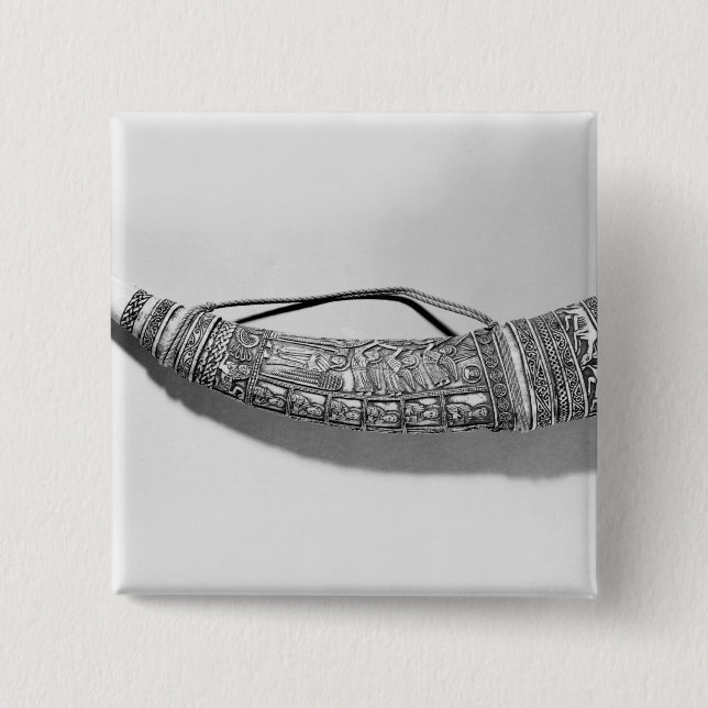 Badge Carré 5 Cm Un oliphant (Devant)