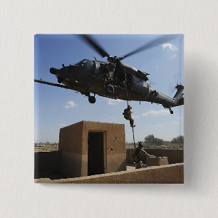 Badge Carré 5 Cm Un parachutisme de l'armée de l'air américaine