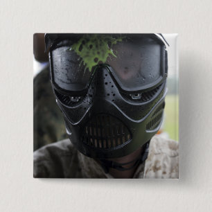 Badge Carré 5 Cm Un tour de paintball