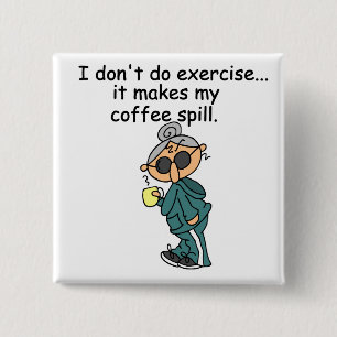 Badge Carré 5 Cm Une Autre Raison De Ne Pas Exercer