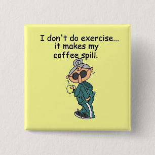 Badge Carré 5 Cm Une Autre Raison De Ne Pas Exercer