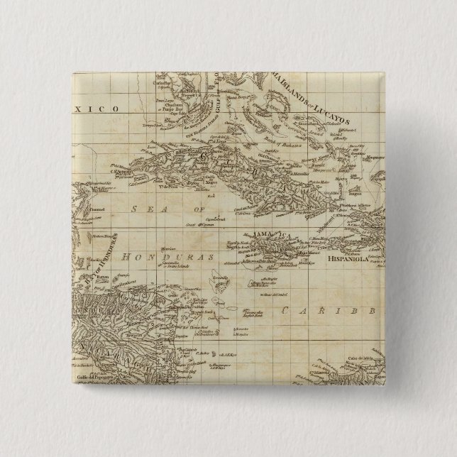 Badge Carré 5 Cm Une carte d'index (Devant)