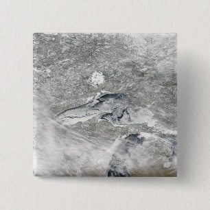 Badge Carré 5 Cm Une couverture de glace relativement rare