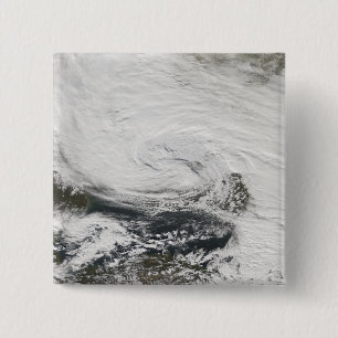 Badge Carré 5 Cm Une tempête au-dessus de la Mer Noire et de la me