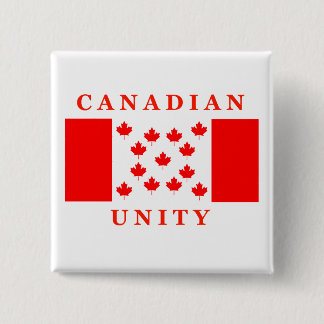 Badge Carré 5 Cm Unité canadienne
