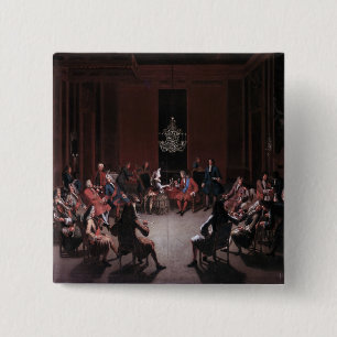 Badge Carré 5 Cm Université de tabac de Frederick I dans le