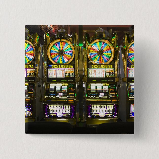 Badge Carré 5 Cm USA, Nevada, Las Vegas. McCarran International (Devant)