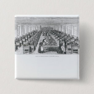 Badge Carré 5 Cm Usine de chaussure