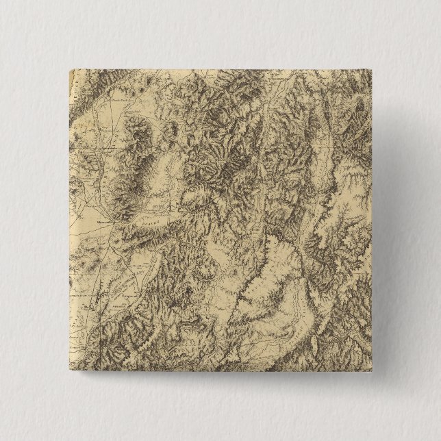 Badge Carré 5 Cm Utah 7 (Devant)