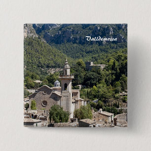 Badge Carré 5 Cm Valldemossa