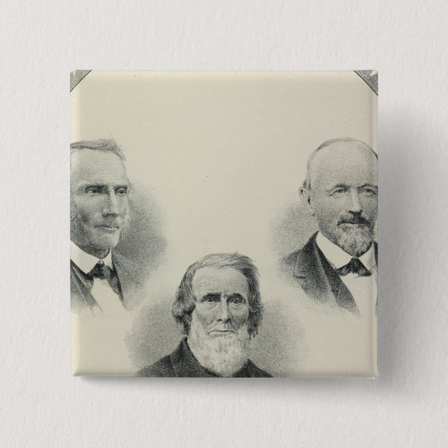 Badge Carré 5 Cm Vallée du Sacto (Devant)