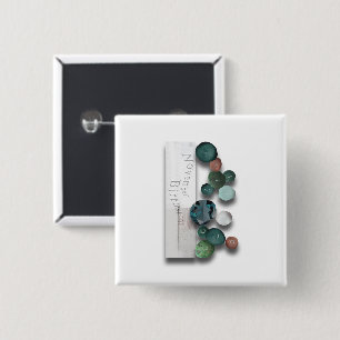 Badge Carré 5 Cm variations_objet_5 sur la topaze