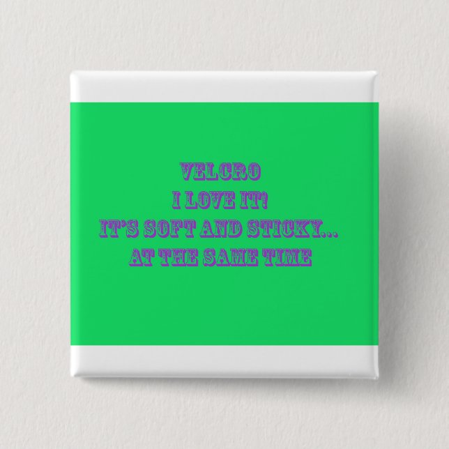 Badge Carré 5 Cm Velcro (Devant)