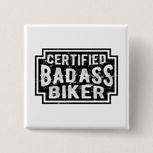 Badge Carré 5 Cm Vélo Bade Certifié