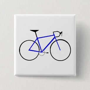 Badge Carré 5 Cm Vélo de route