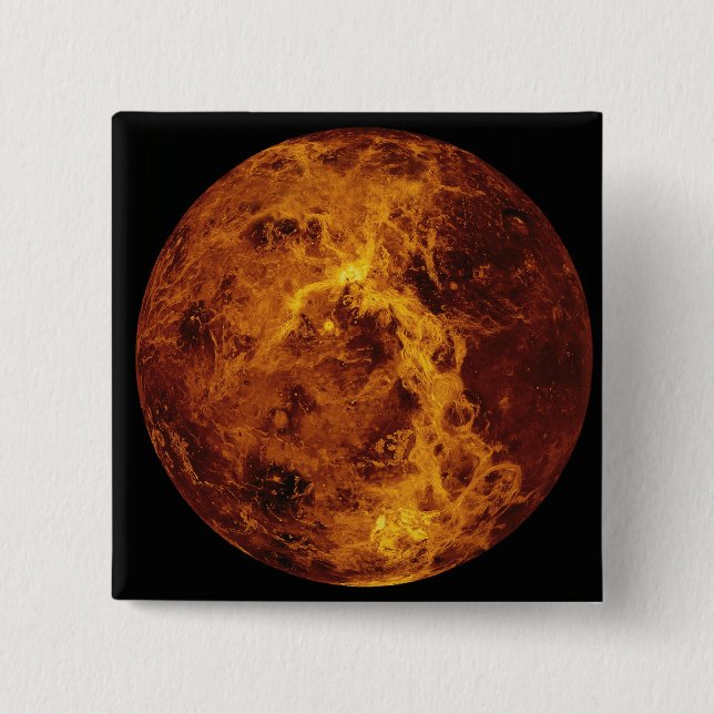 Badge Carré 5 Cm Vénus 3 (Devant)