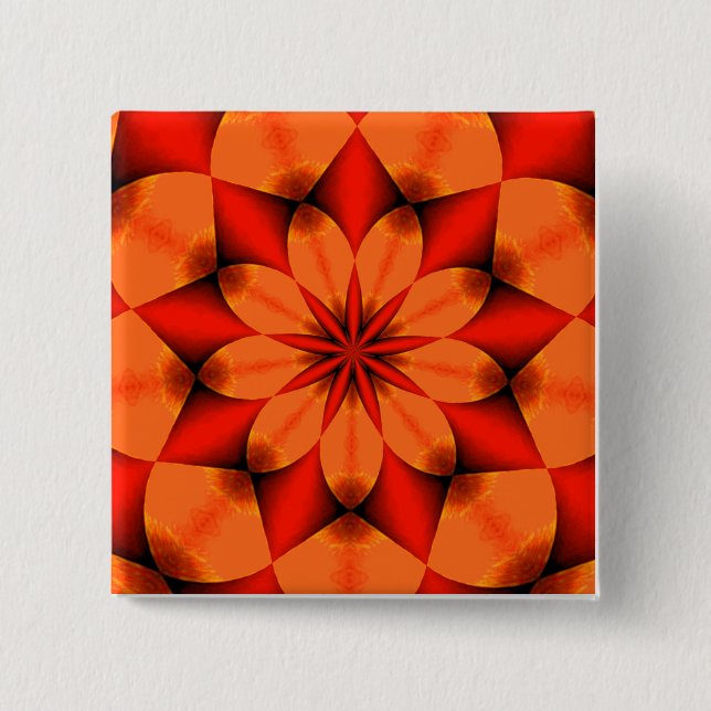 Badge Carré 5 Cm Vérité_ (Devant)