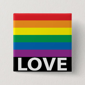 Badge Carré 5 Cm Victoires d'amour ! Pin de bouton d'amour