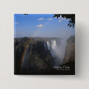Badge Carré 5 Cm Victoria Falls 2
