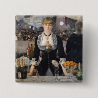 Victorian Barmaid Girl at Folies Bergere, France