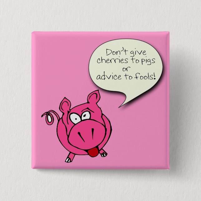 Badge Carré 5 Cm Vieilles énonciations irlandaises (Devant)