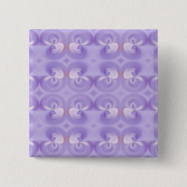Badge Carré 5 Cm Violet (Devant)