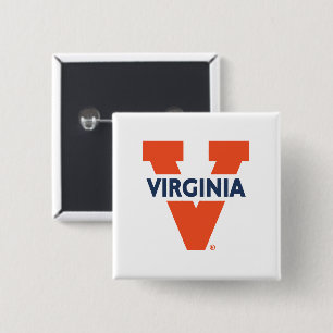 Badge Carré 5 Cm Virginia Split V