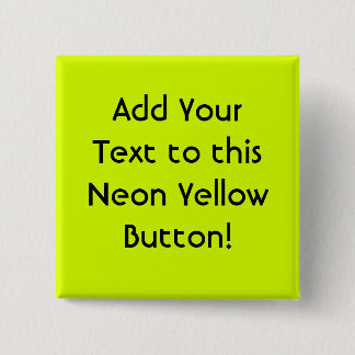 Badge Carré 5 Cm Visibilité jaune et élevée au néon