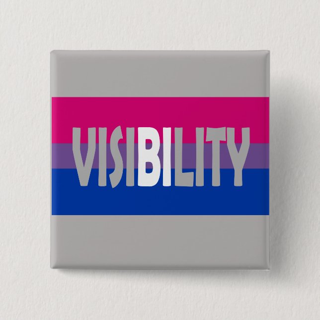 Badge Carré 5 Cm visiBIomment (Devant)