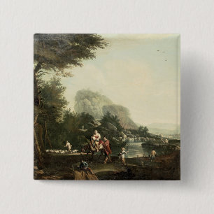 Badge Carré 5 Cm Vol en l'Egypte