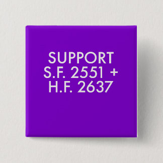 Badge Carré 5 Cm Votez pour Art !