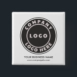 Badge Carré 5 Cm Votre logo d'entreprise et votre site Web d'entrep<br><div class="desc">Ajoutez le logo et l'identité de votre entreprise à ce bouton ainsi qu'au lien et au slogan de votre site Web en cliquant sur le bouton "Personnaliser" ci-dessus. Ces boutons de marque peuvent annoncer votre entreprise les afficher et les doubler comme un swag d'entreprise. Disponible en d'autres couleurs et tailles....</div>